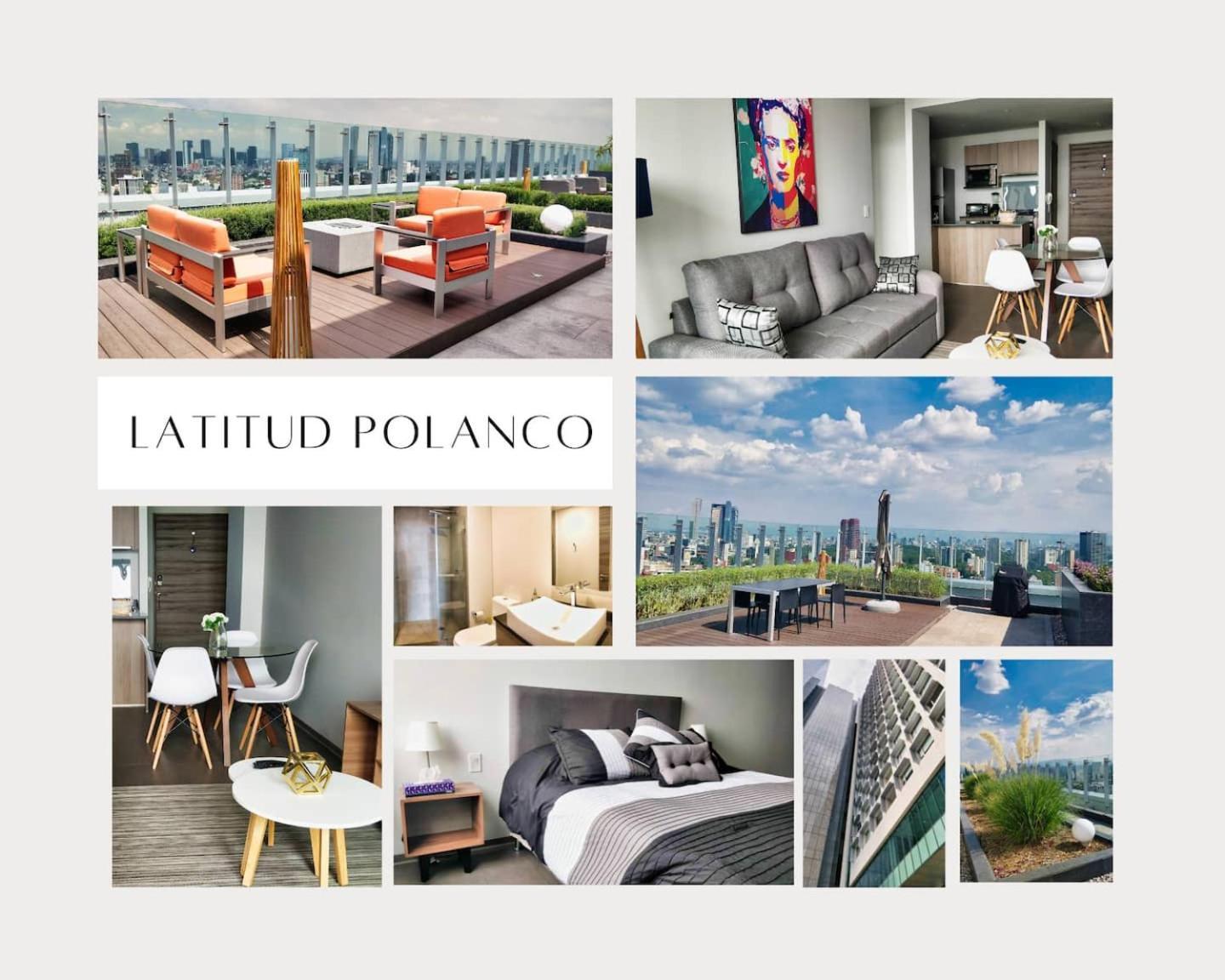 Alluring Views, Luxuriously Appointed In Polanco Città del Messico Esterno foto