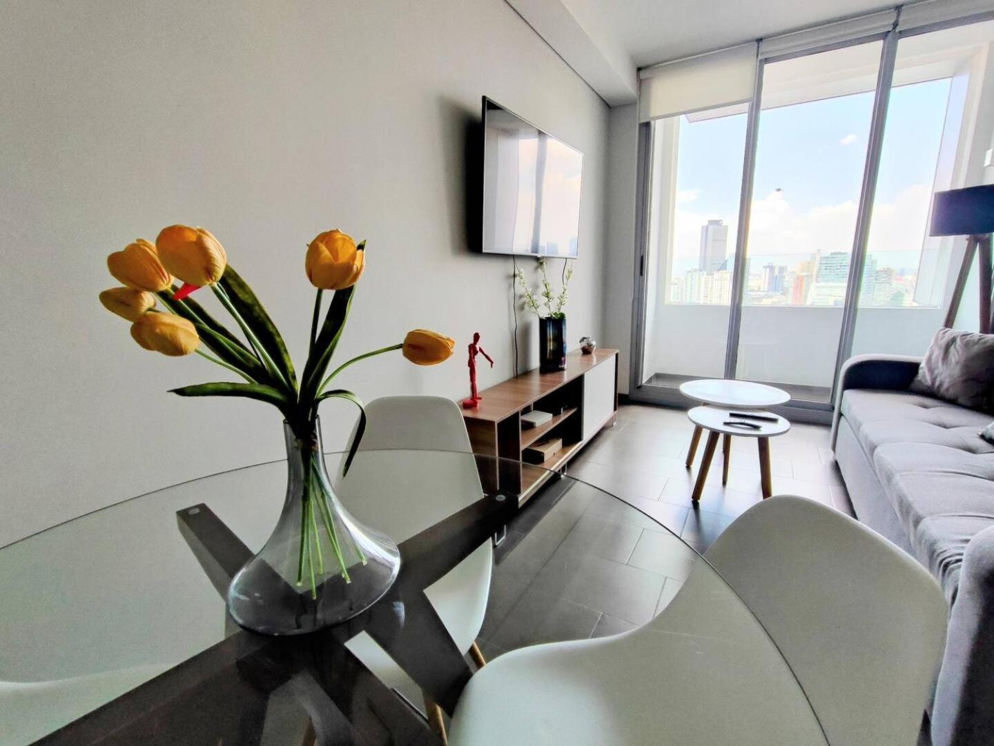Alluring Views, Luxuriously Appointed In Polanco Città del Messico Esterno foto